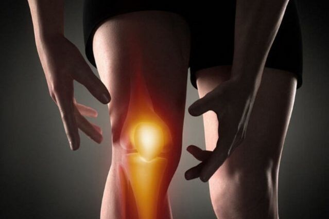 Inflammation in knee combination