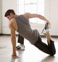 Therapy therapy for arthrosis of hip combination