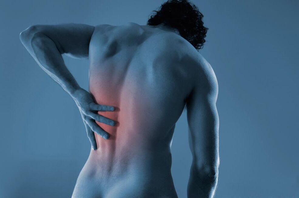low back pain with thoracic osteochondrosis Figure 2